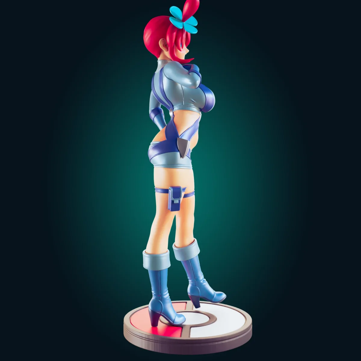 Skyla | Fan Art | 3D Printed Resin Model Garage Kit | *Un-Painted* | Officer Rhu 2