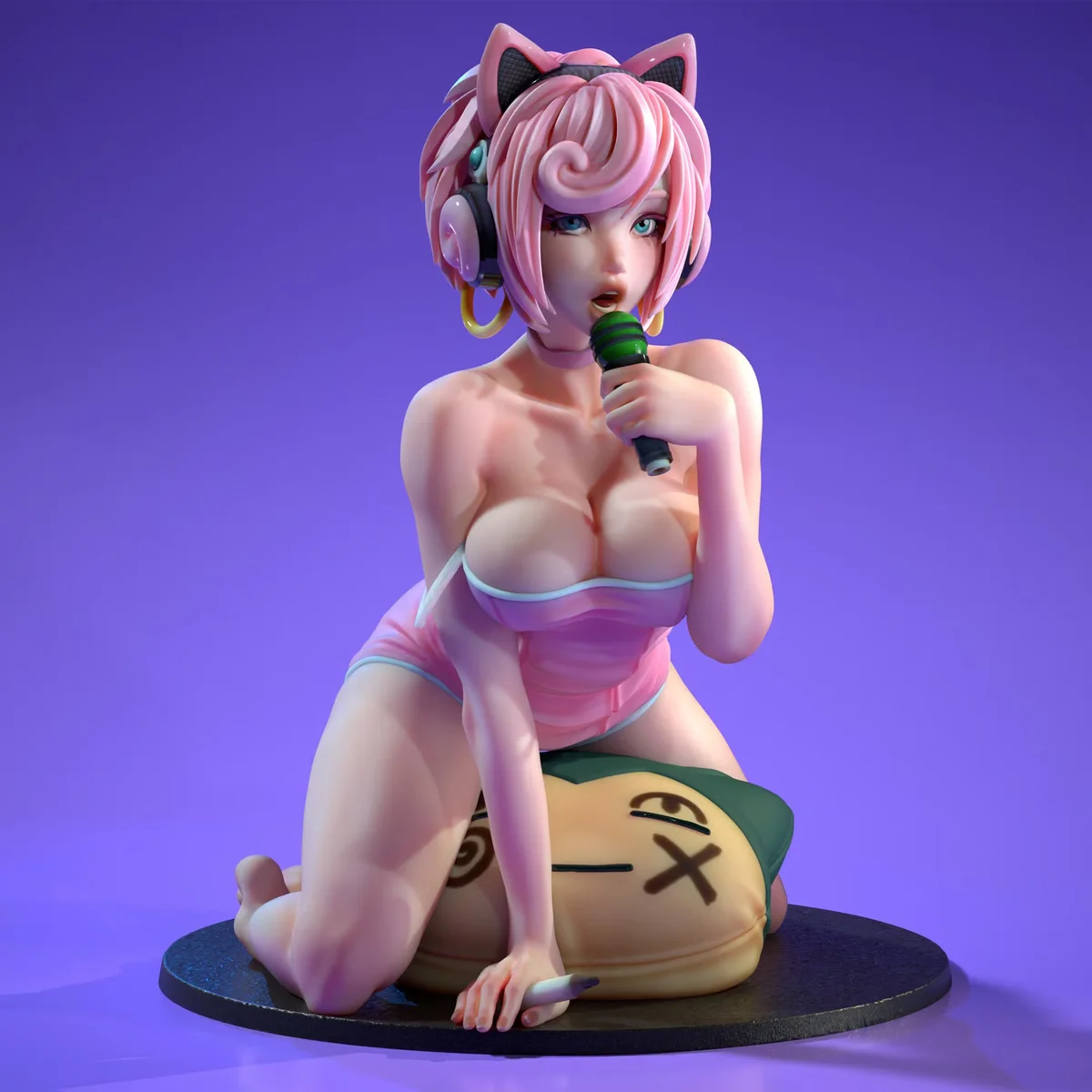 Jiglia - Waifumon | Fan Art | 3D Printed Resin Model Garage Kit | *Un-Painted* | SiryllArt 3