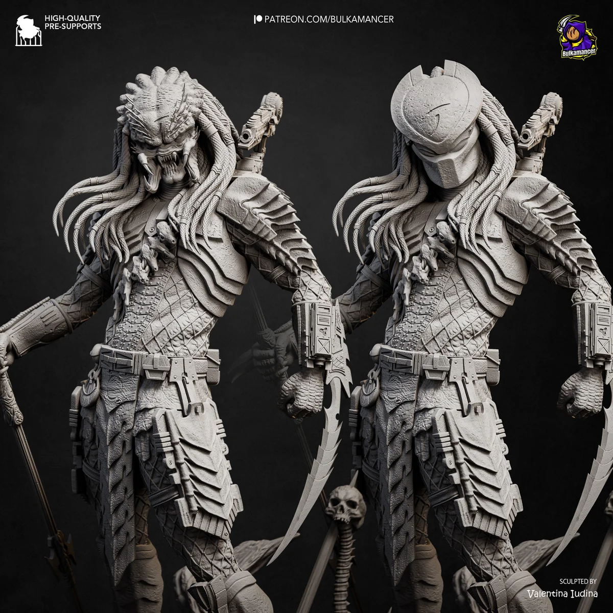 Predator | Fan Art | 3D Printed Resin Model Garage Kit | *Un-Painted* | Bulkamancer 20