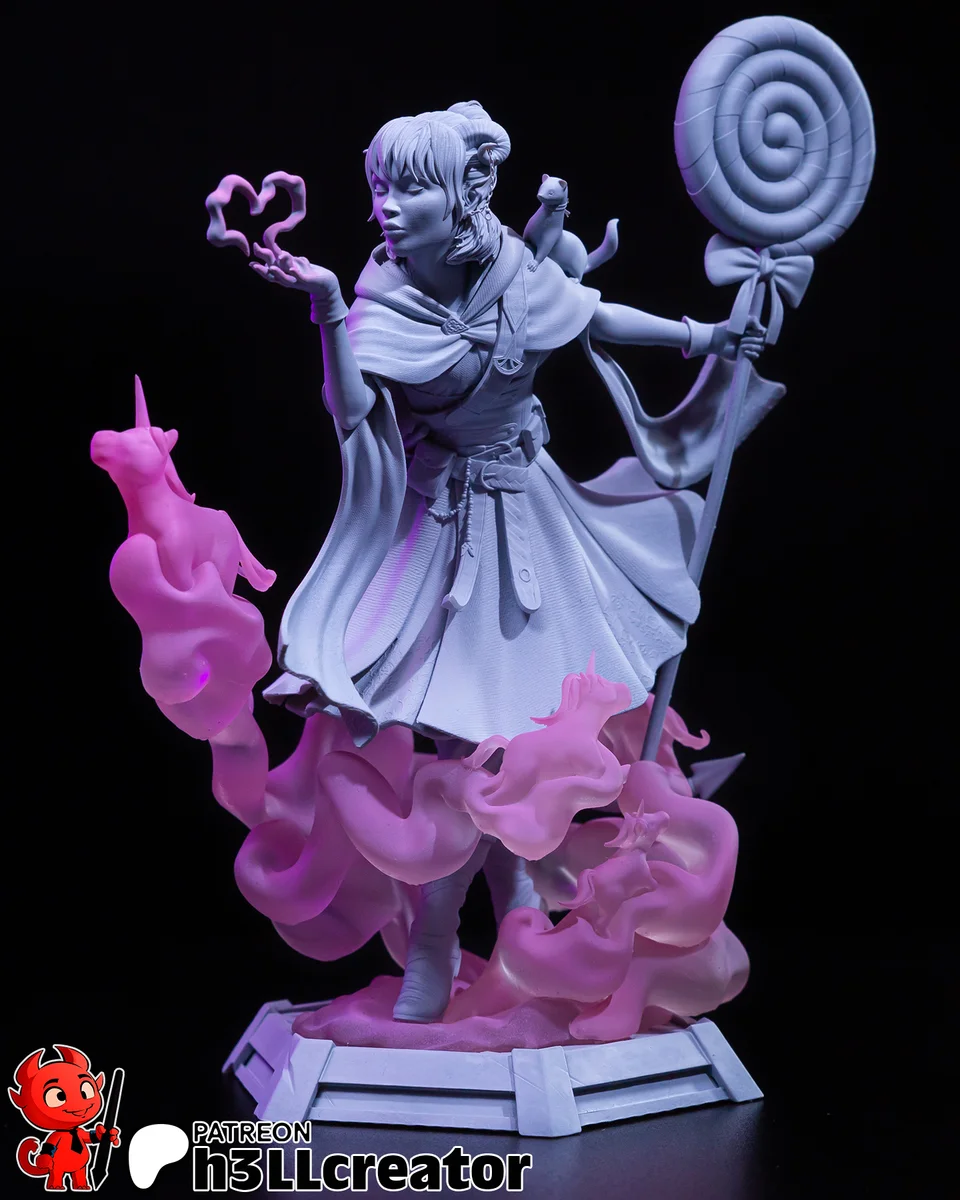 Jester Lavorre | Fan Art | 3D Printed Resin Model Garage Kit | *Un-Painted* | H3LL Creator 9
