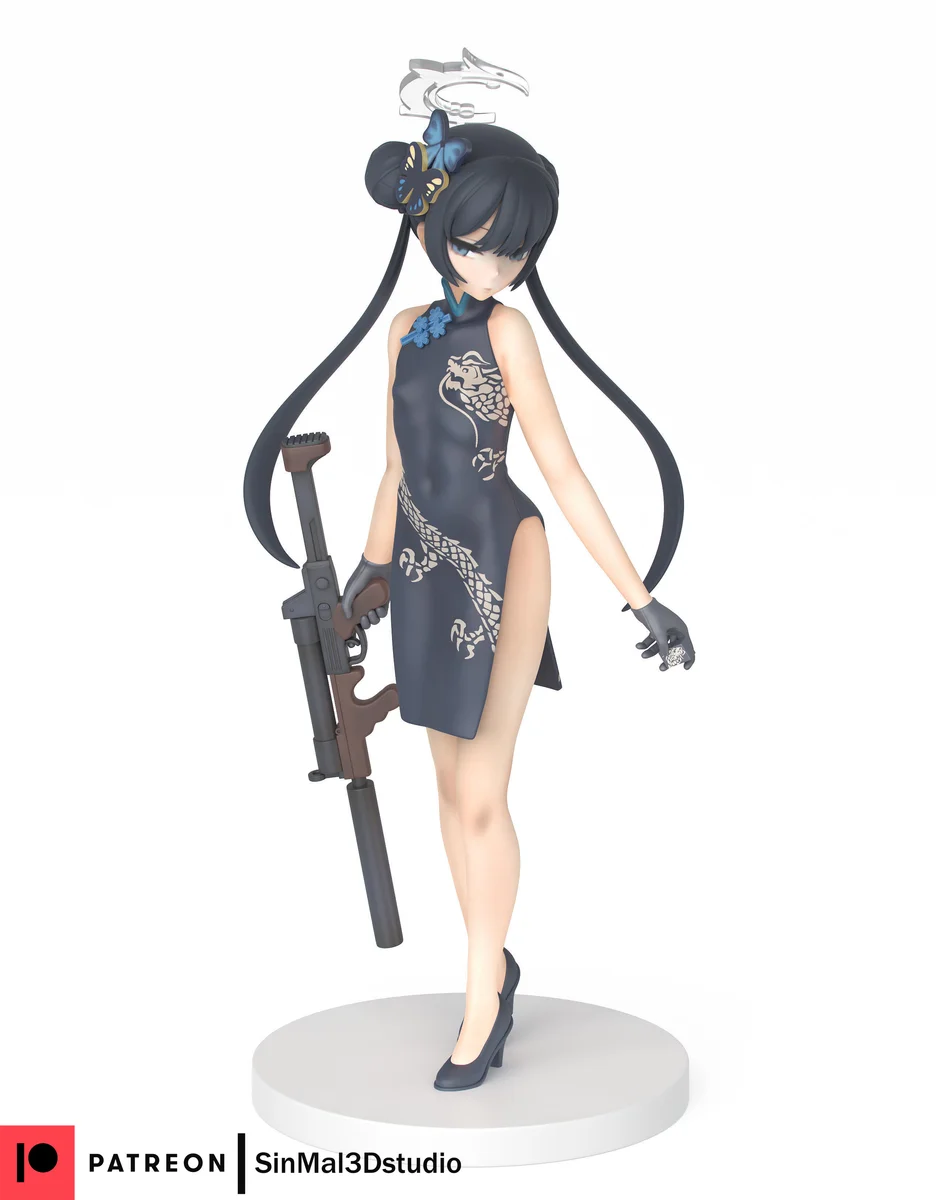 Kizaki Momoi | Fan Art | 3D Printed Resin Model Garage Kit | *Un-Painted* | Sin3Dstudio 3