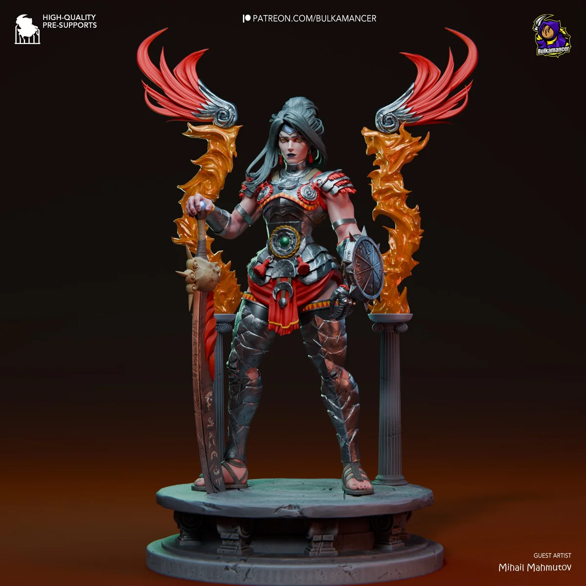 Nemesis | Fan Art | 3D Printed Resin Model Garage Kit | *Un-Painted* | Bulkamancer 2