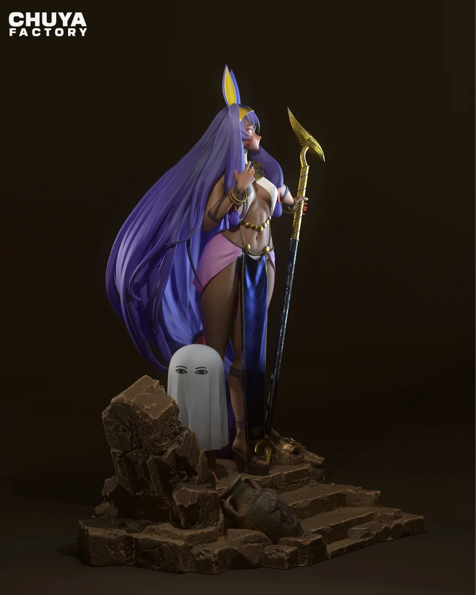 Nitocris | Fan Art | 3D Printed Resin Model Garage Kit | *Un-Painted* | Chuya Factory 5