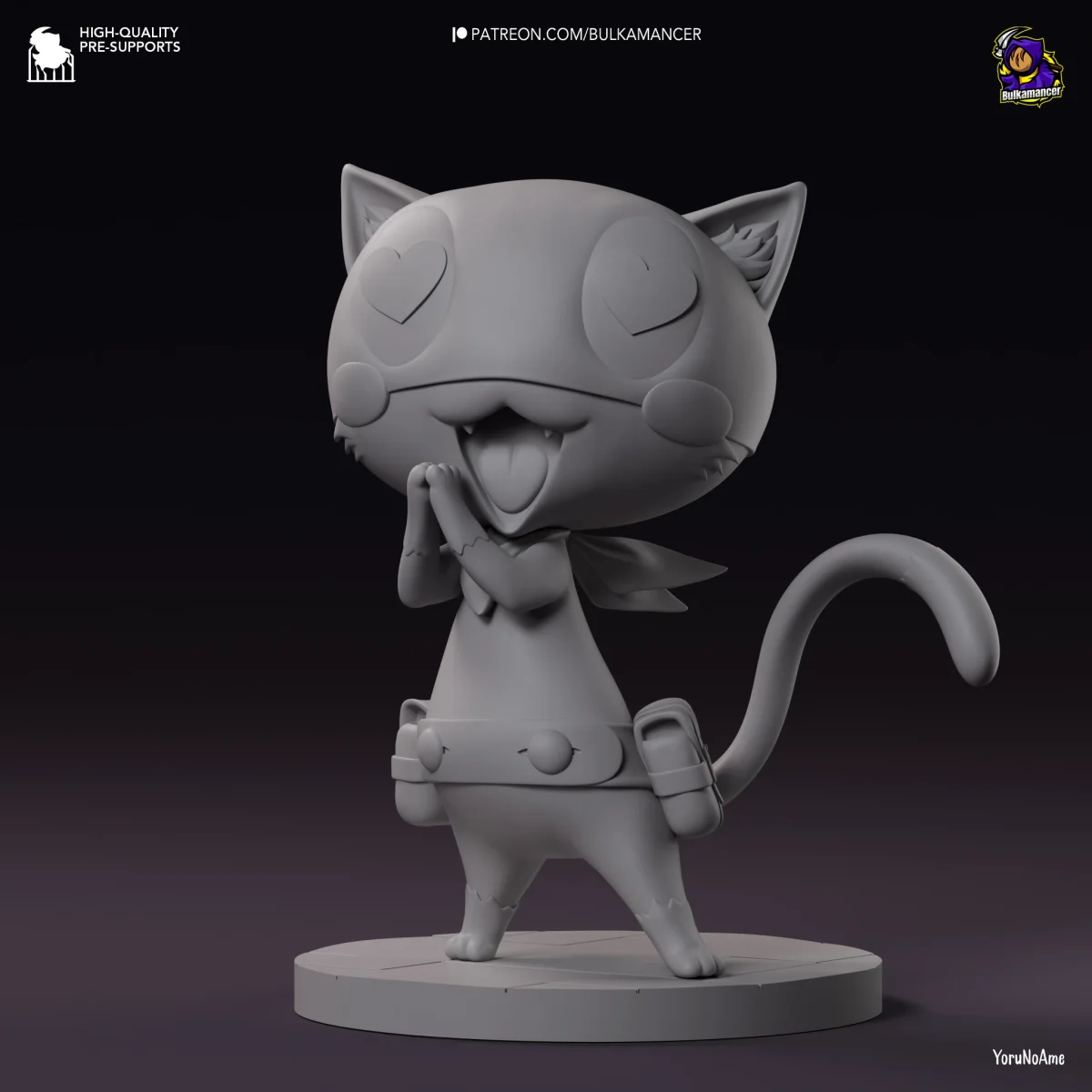 Ann Takamaki | Fan Art | 3D Printed Resin Model Garage Kit | *Un-Painted* | Bulkamancer 11