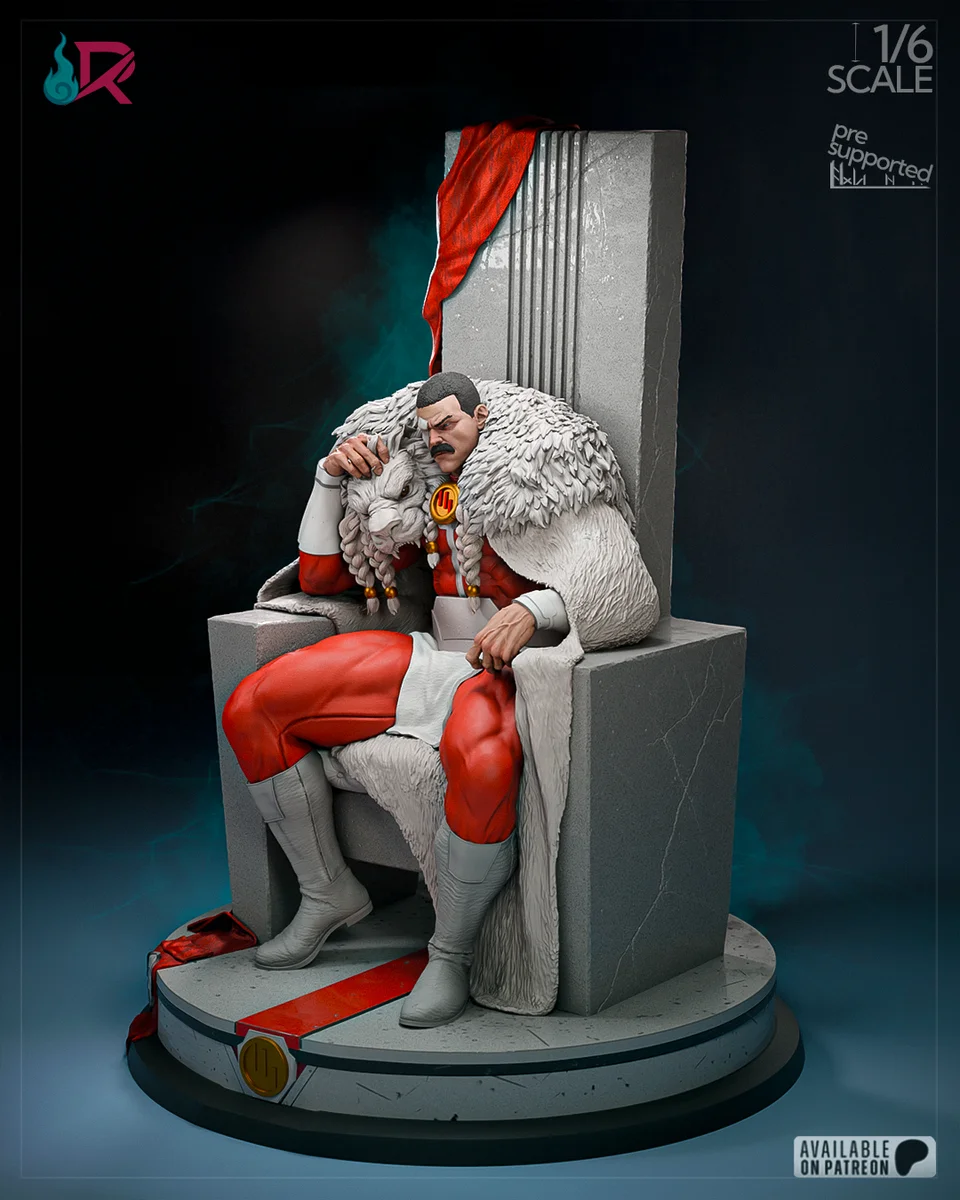 Thragg | Fan Art | 3D Printed Resin Model Garage Kit | *Un-Painted* | Rechtag 12