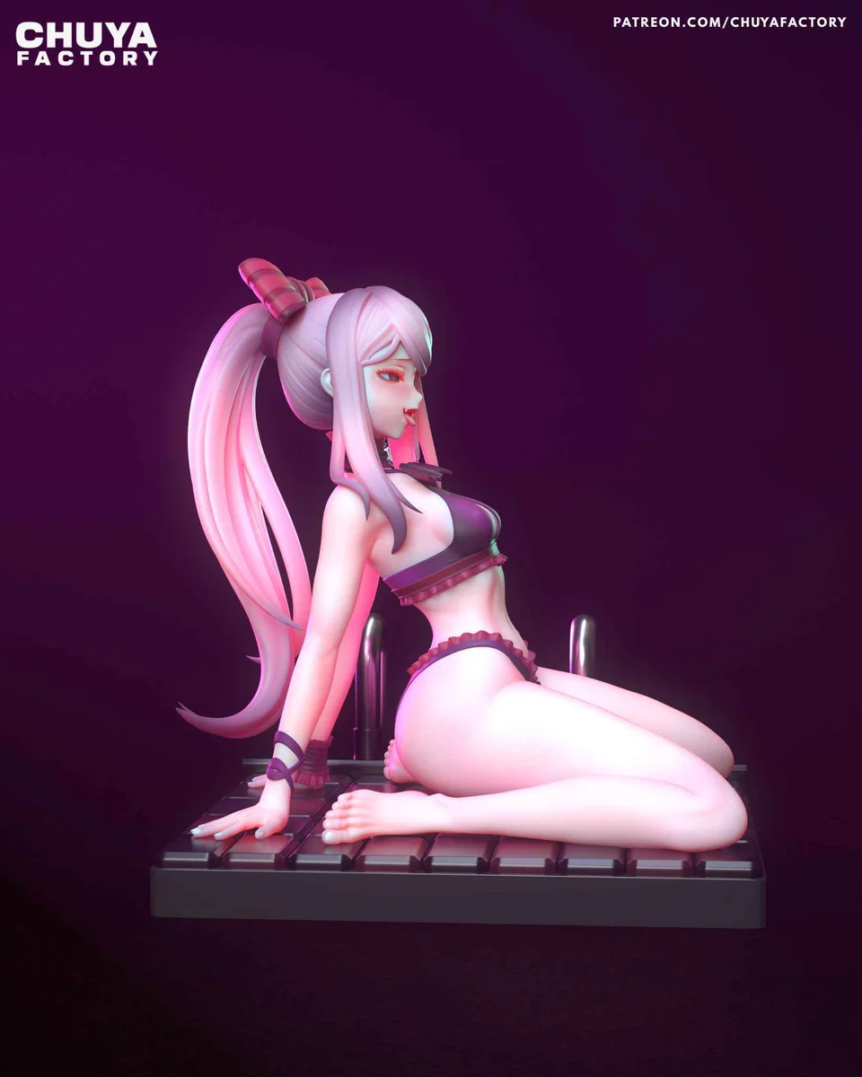 Shalltear Bloodfallen | Fan Art | 3D Printed Resin Model Garage Kit | *Un-Painted* | Chuya Factory 6