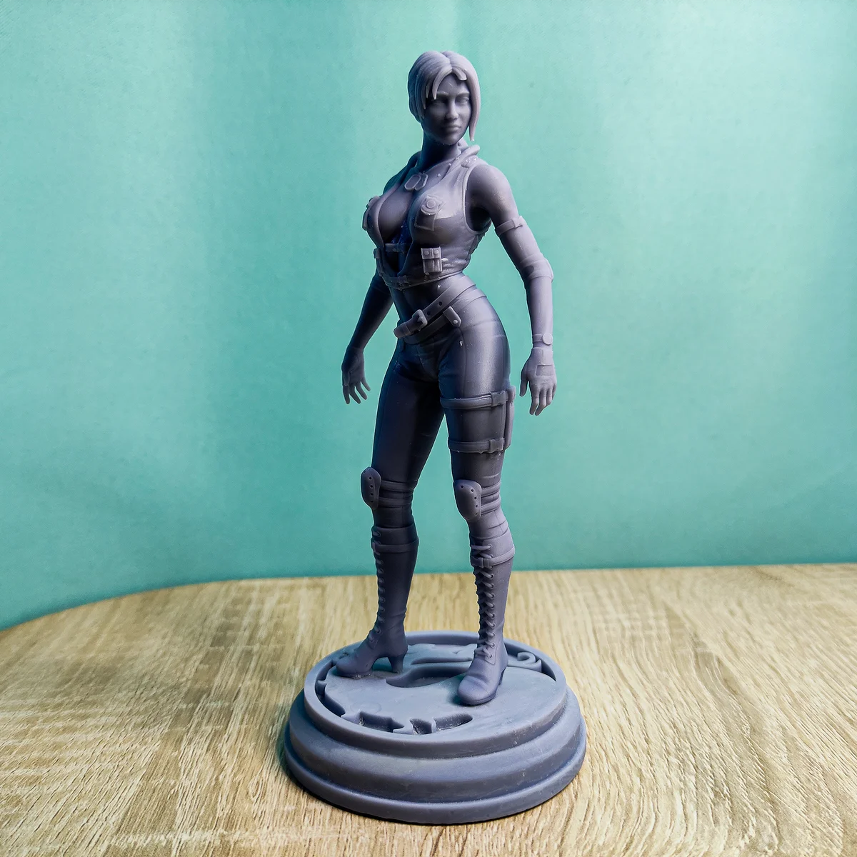Sonya Blade | Fan Art | 3D Printed Resin Model Garage Kit | *Un-Painted* | H3LL Creator 5