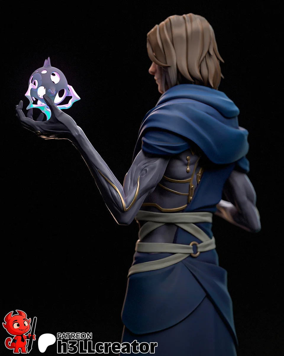 Progressive Healer | Fan Art | 3D Printed Resin Model Garage Kit | *Un-Painted* | H3LL Creator 4