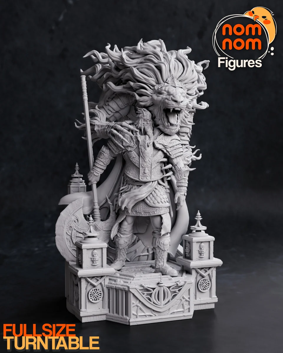Godfrey | Fan Art | 3D Printed Resin Model Garage Kit | *Un-Painted* | Nomnom 5