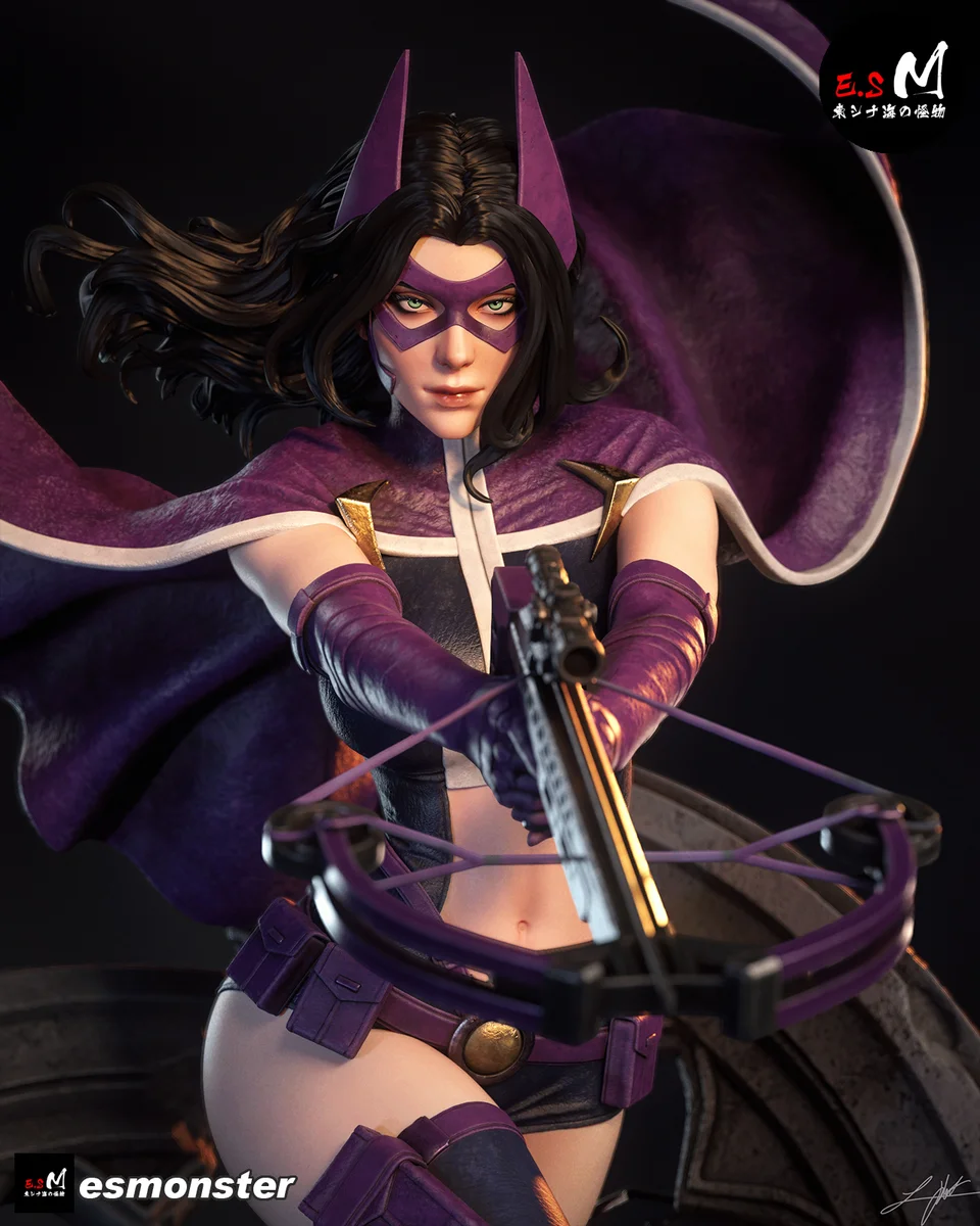 Huntress | Fan Art | 3D Printed Resin Model Garage Kit | *Un-Painted* | ES Monster
