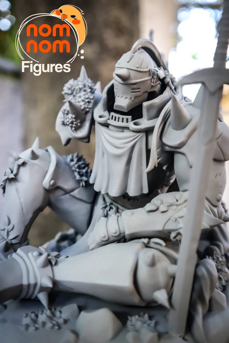 Alphonse | Fan Art | 3D Printed Resin Model Garage Kit | *Un-Painted* | Nomnom 9