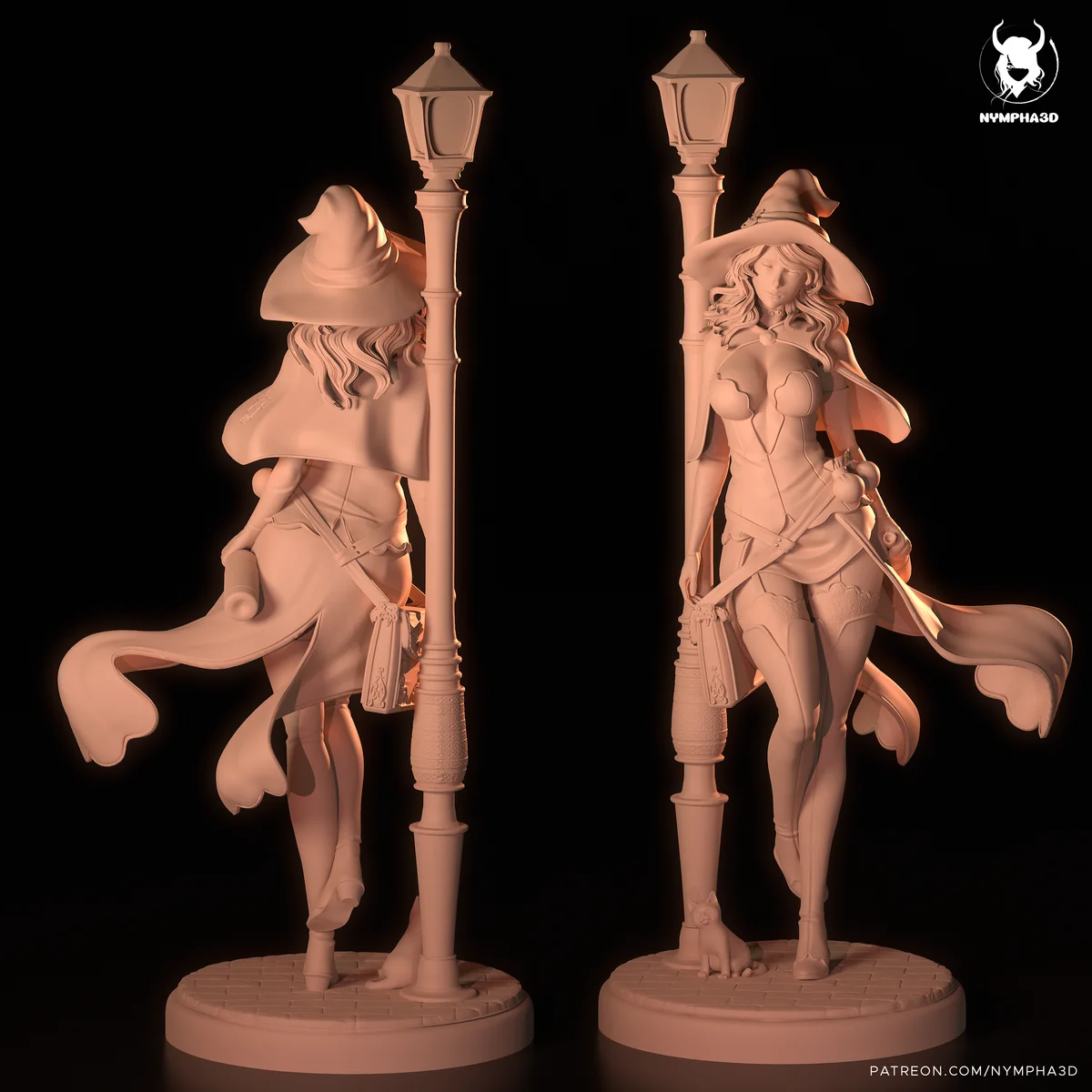 Vanessa Enoteca | Fan Art | 3D Printed Resin Model Garage Kit | *Un-Painted* | Nympha3D 6