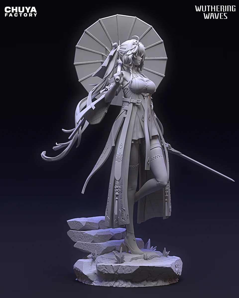 Chang Li | Fan Art | 3D Printed Resin Model Garage Kit | *Un-Painted* | Chuya Factory 16
