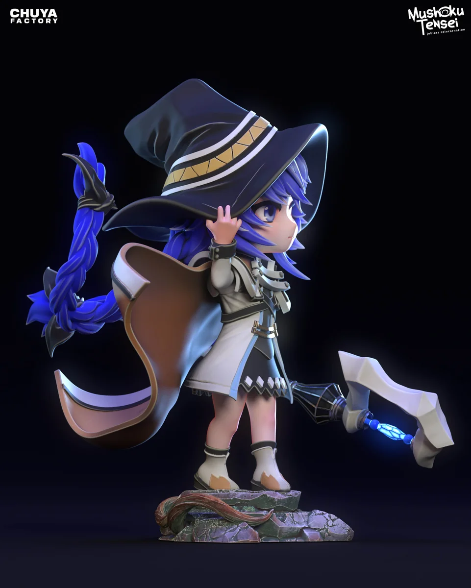Chibi Roxy Migurdia | Fan Art | 3D Printed Resin Model Garage Kit | *Un-Painted* | Chuya Factory 4