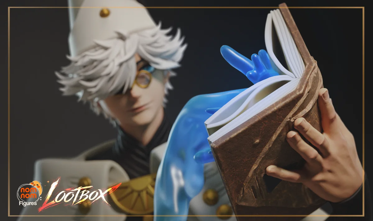 Qifrey | Fan Art | 3D Printed Resin Model Garage Kit | *Un-Painted* | Nomnom 3