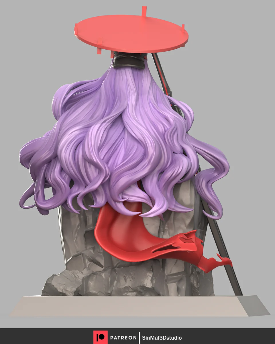 Rose | Fan Art | 3D Printed Resin Model Garage Kit | *Un-Painted* | Sin3Dstudio 6