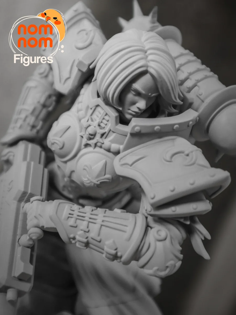 Stronghold Moonlight | Fan Art | 3D Printed Resin Model Garage Kit | *Un-Painted* | Nomnom 6