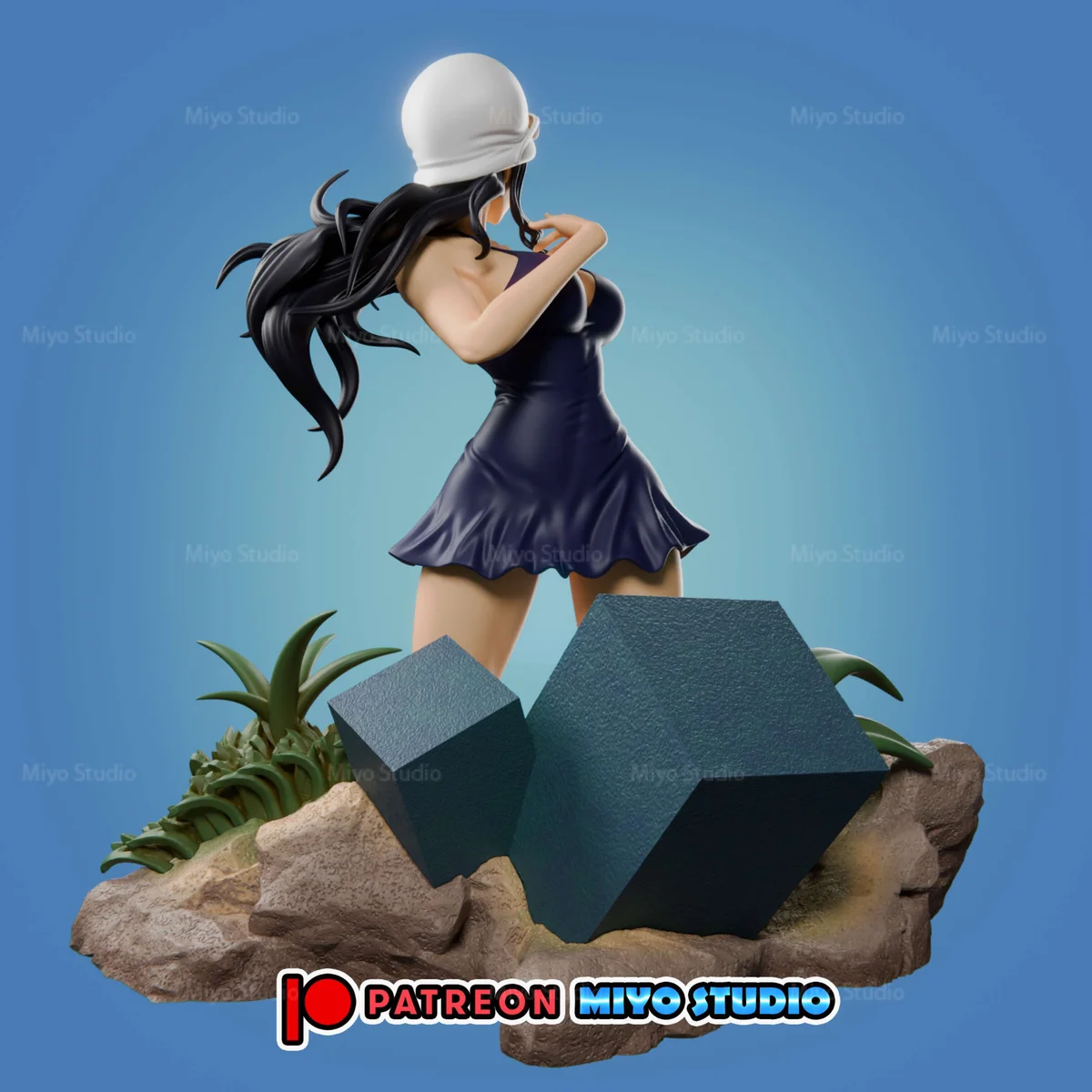 Nico Robin | Fan Art | 3D Printed Resin Model Garage Kit | *Un-Painted* | MiyoStudio 3