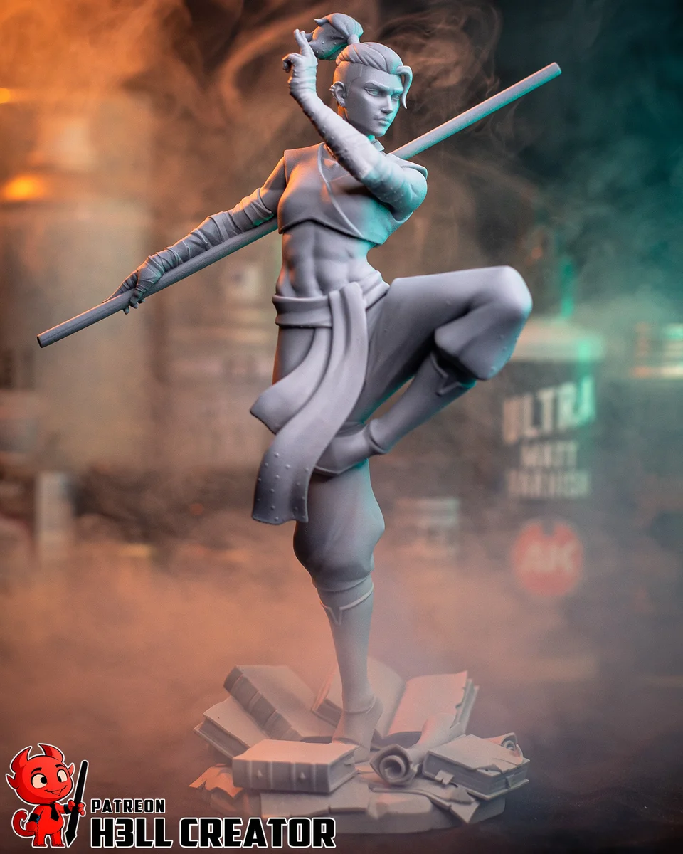 Beauregard Lionett | Fan Art | 3D Printed Resin Model Garage Kit | *Un-Painted* | H3LL Creator 11