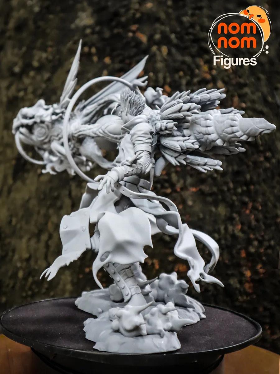 Vash the Stampede | Fan Art | 3D Printed Resin Model Garage Kit | *Un-Painted* | Nomnom 3