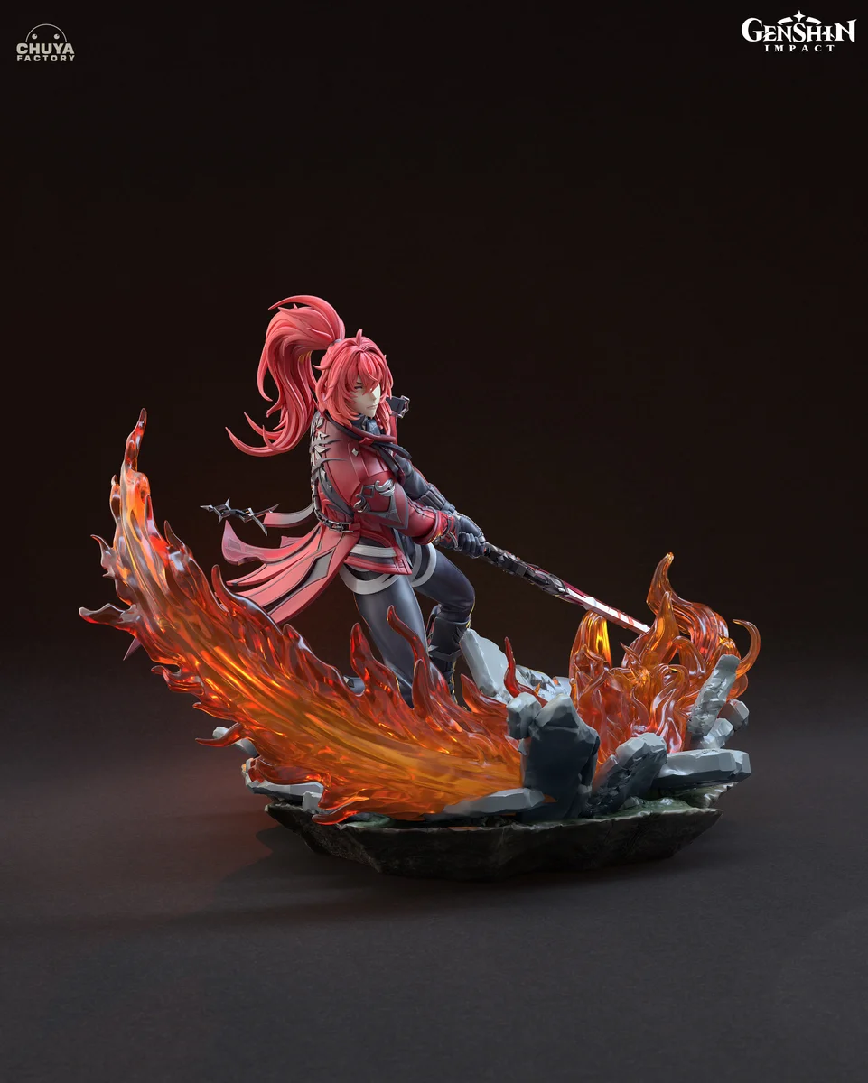 Diluc | Fan Art | 3D Printed Resin Model Garage Kit | *Un-Painted* | Chuya Factory 5
