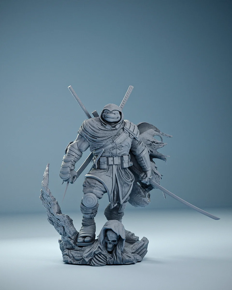 The Last Ronin | Fan Art | 3D Printed Resin Model Garage Kit | *Un-Painted* | Rechtag 17