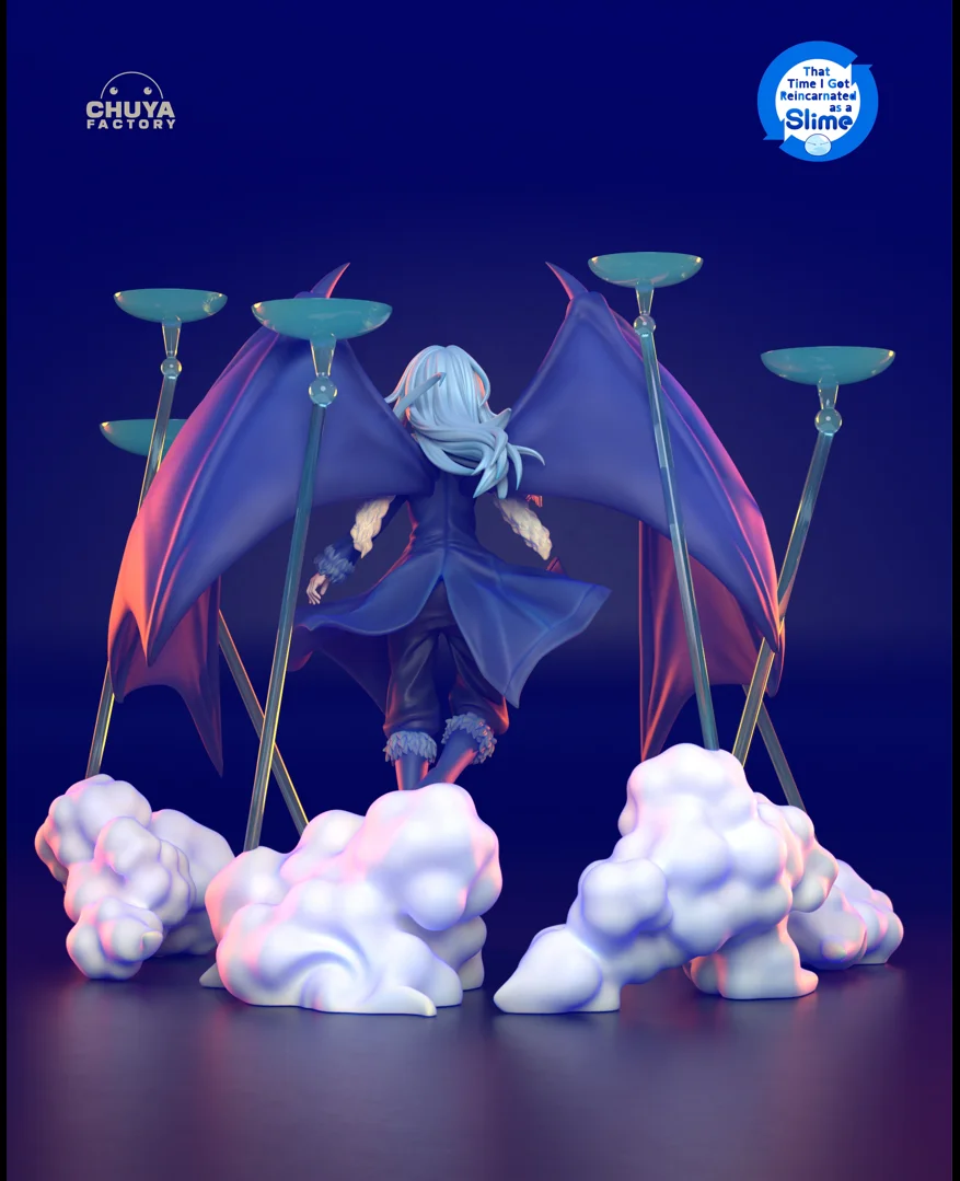 Rimuru Tempest | Fan Art | 3D Printed Resin Model Garage Kit | *Un-Painted* | Chuya Factory 6