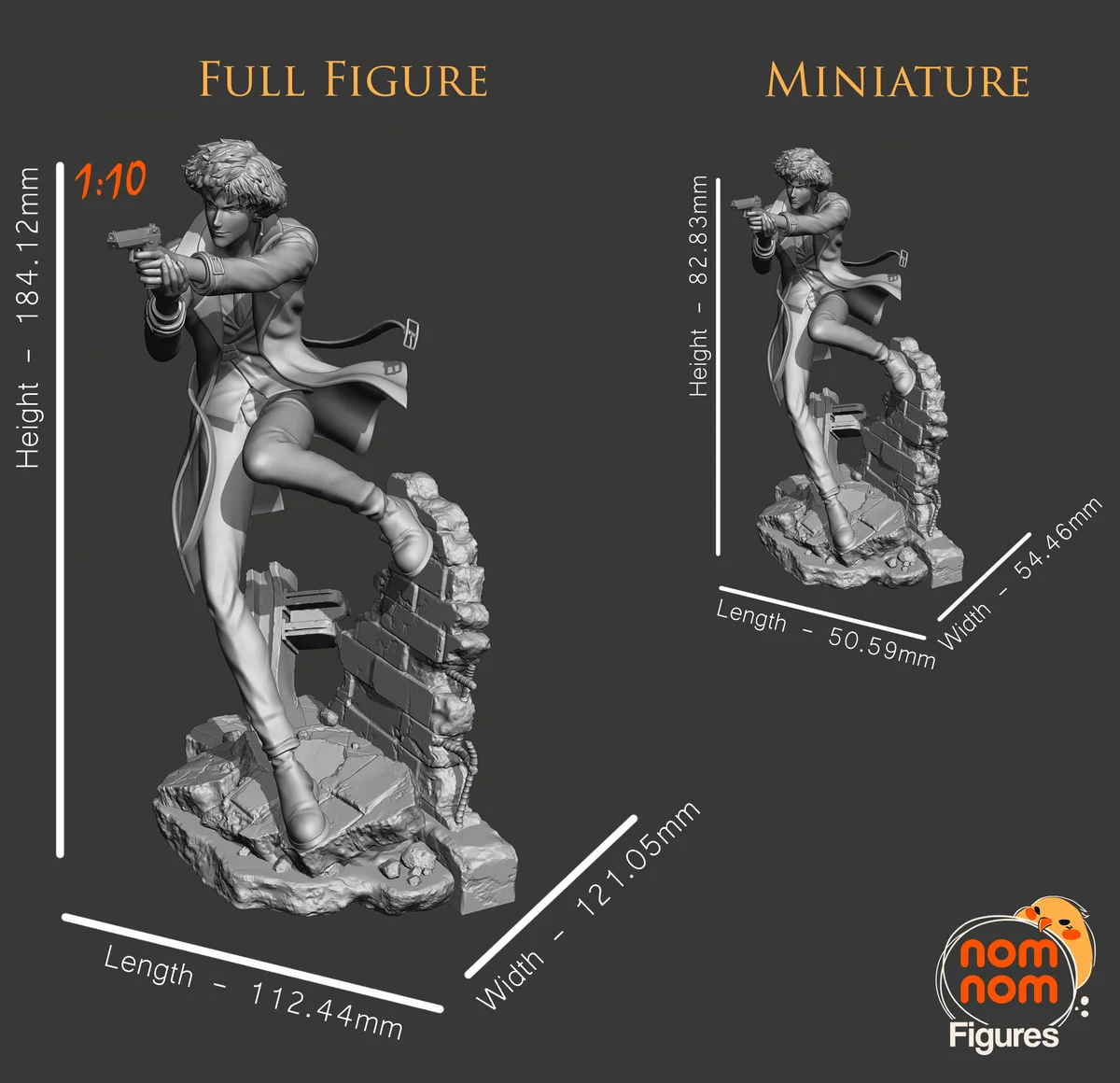 Spike | Fan Art | 3D Printed Resin Model Garage Kit | *Un-Painted* | Nomnom 4