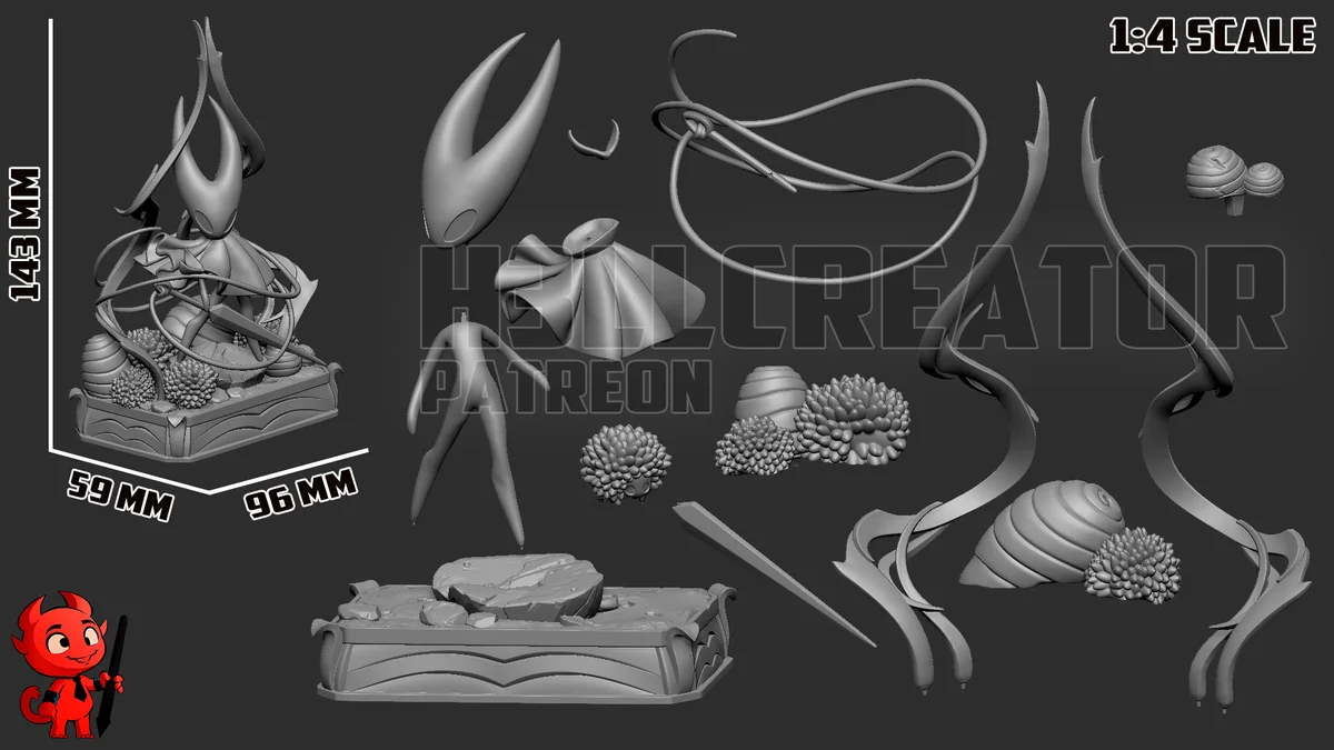Hornet | Fan Art | 3D Printed Resin Model Garage Kit | *Un-Painted* | H3LL Creator 12