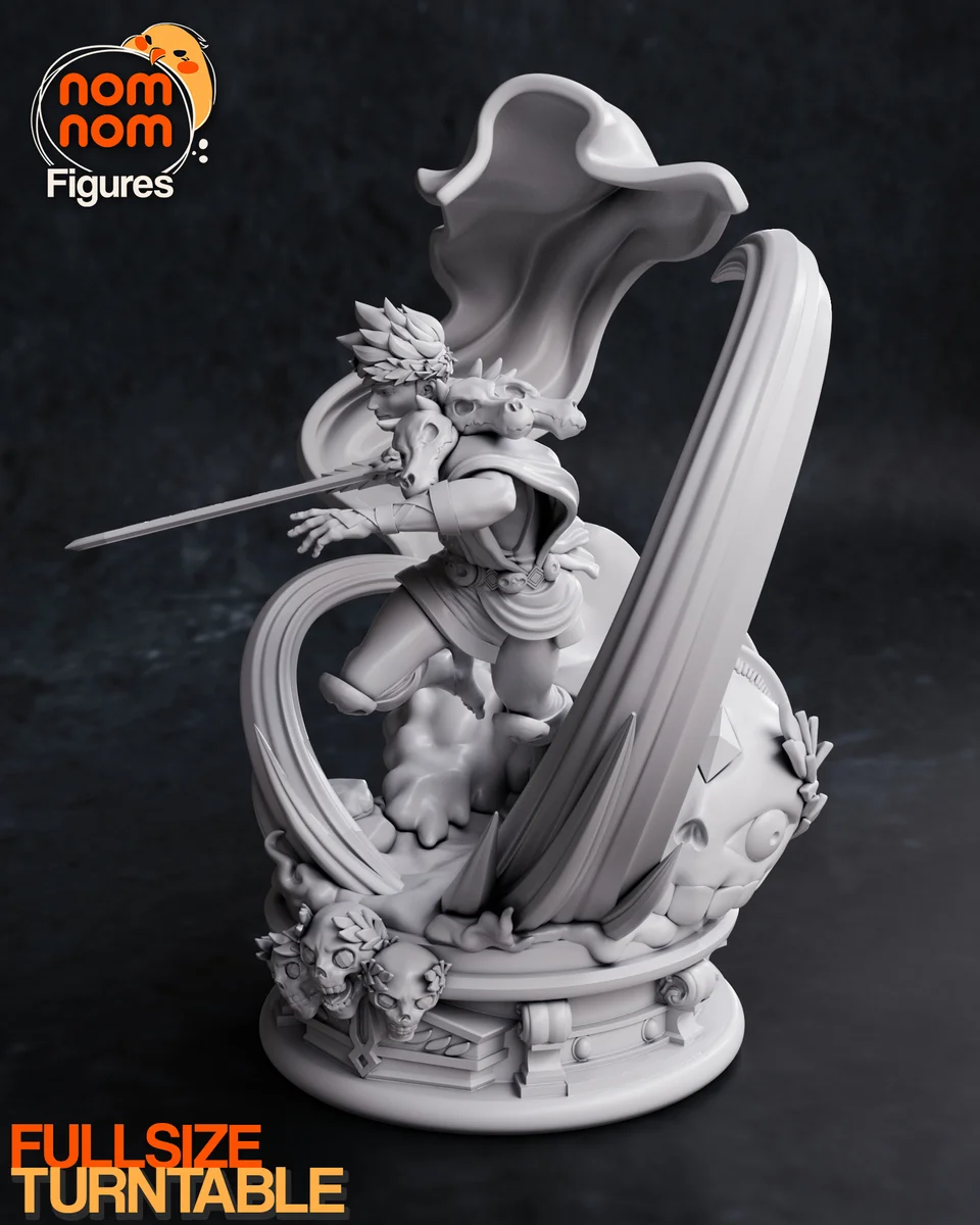 Zagreus | Fan Art | 3D Printed Resin Model Garage Kit | *Un-Painted* | Nomnom 6