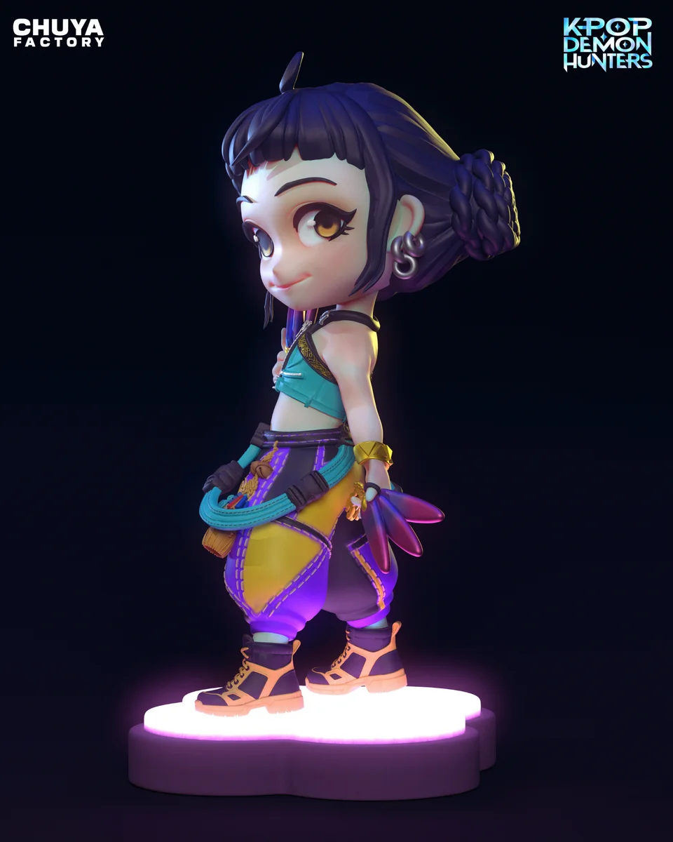 Chibi Zoey | Fan Art | 3D Printed Resin Model Garage Kit | *Un-Painted* | Chuya Factory 4