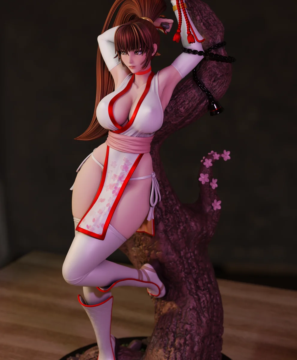 Kassumi | Fan Art | 3D Printed Resin Model Garage Kit | *Un-Painted* | Momoji 3