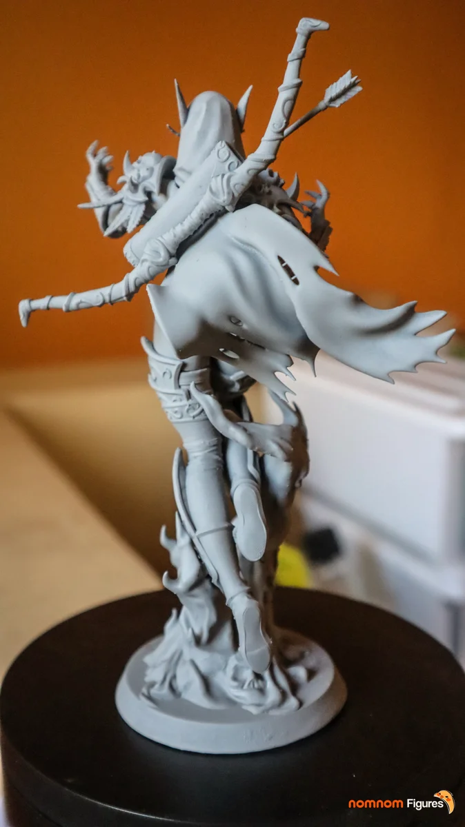 Sylvanas Windrunner | Fan Art | 3D Printed Resin Model Garage Kit | *Un-Painted* | Nomnom 7
