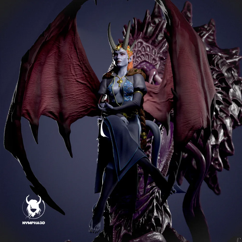 Mizora | Fan Art | 3D Printed Resin Model Garage Kit | *Un-Painted* | Nympha3D 3