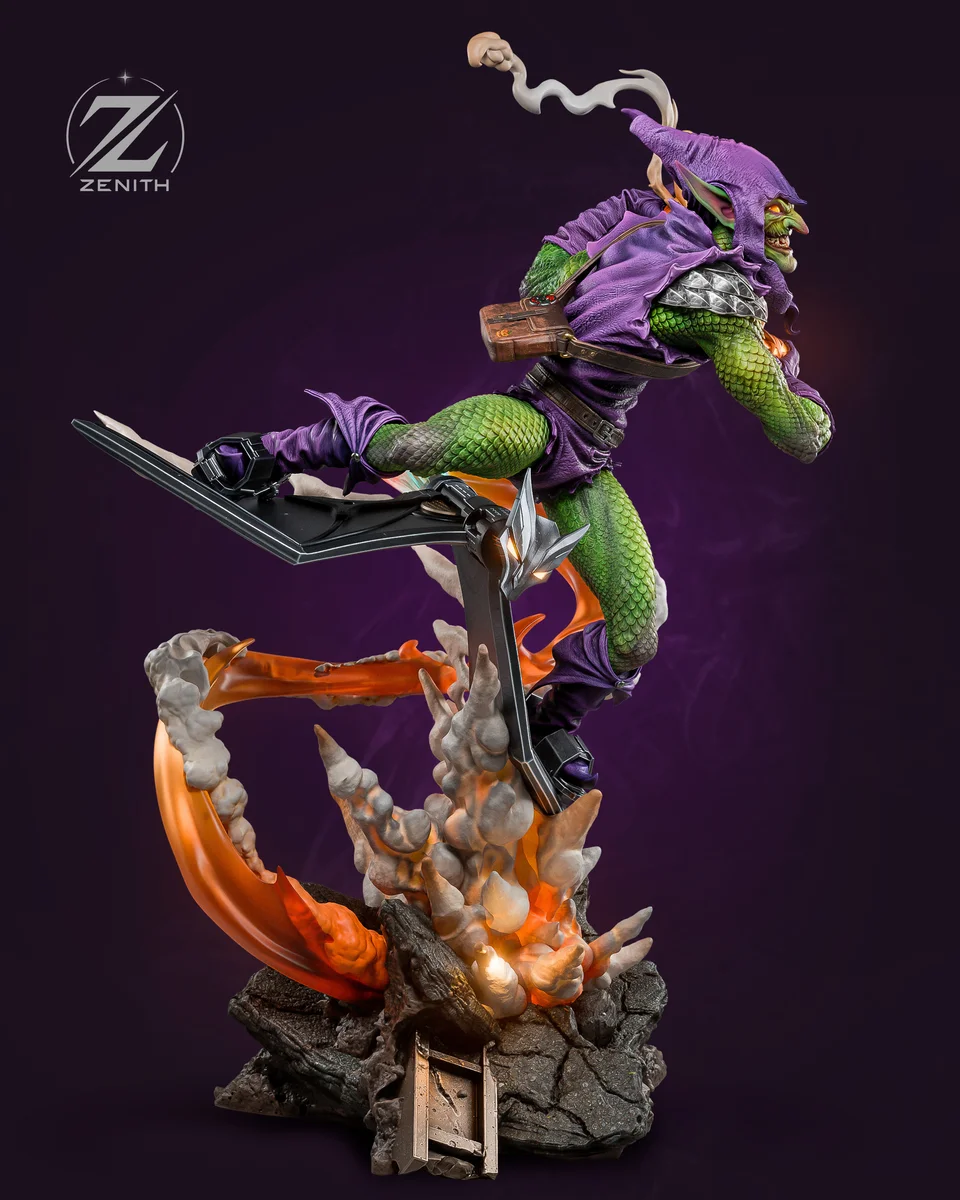 Green Goblin | Fan Art | 3D Printed Resin Model Garage Kit | *Un-Painted* | Zenith Studios 5