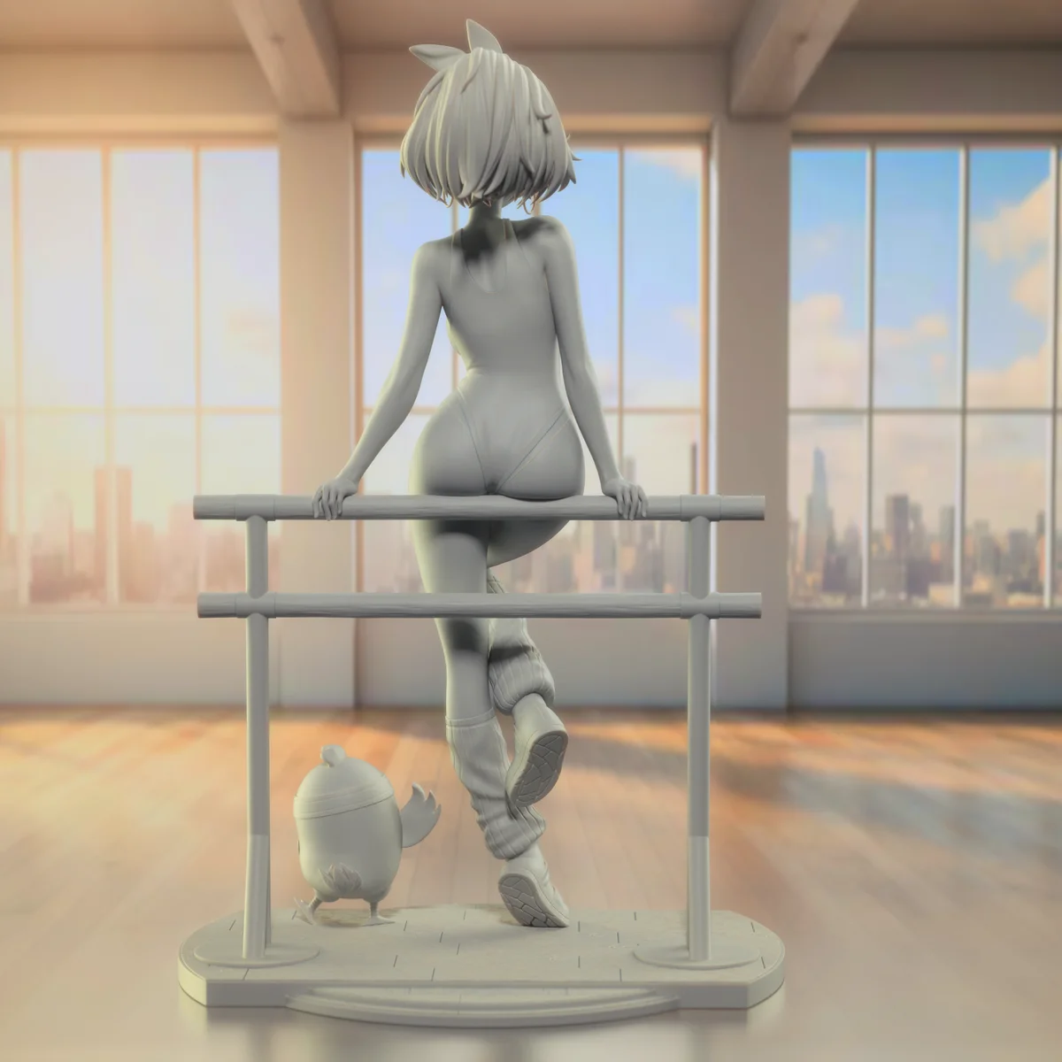 Takanashi Kiara | Fan Art | 3D Printed Resin Model Garage Kit | *Un-Painted* | Inari Figure 10