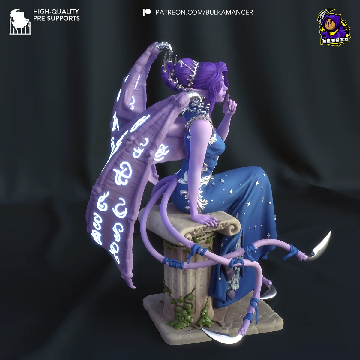 The Redeemer | Fan Art | 3D Printed Resin Model Garage Kit | *Un-Painted* | Bulkamancer 3