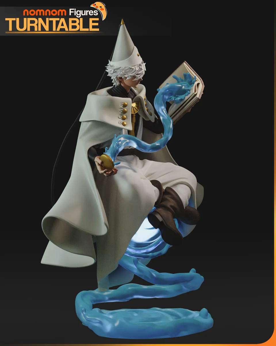 Qifrey | Fan Art | 3D Printed Resin Model Garage Kit | *Un-Painted* | Nomnom 7