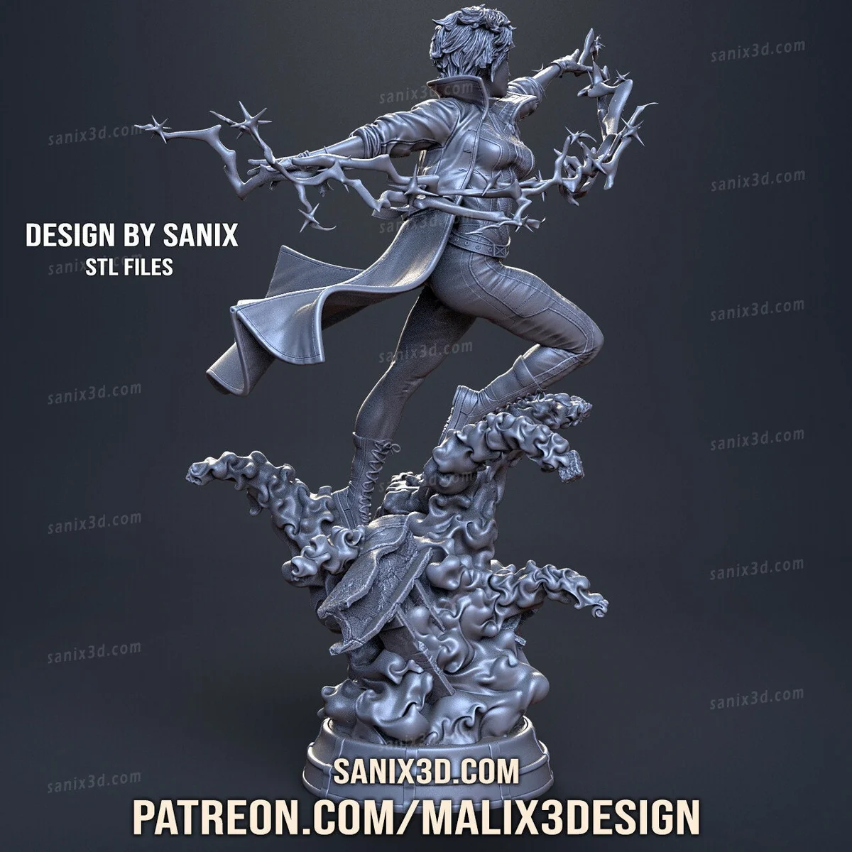 Jubilee | Fan Art | 3D Printed Resin Model Garage Kit | *Un-Painted* | Sanix3D 8