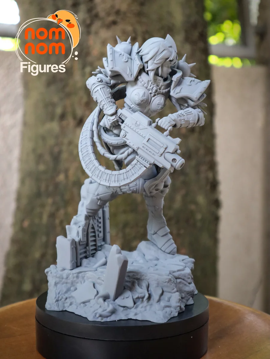 Stronghold Moonlight | Fan Art | 3D Printed Resin Model Garage Kit | *Un-Painted* | Nomnom 15