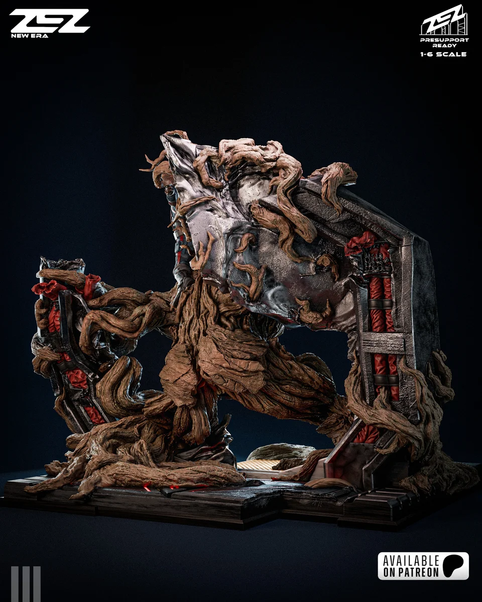 Groot and Rocket Diorama | Fan Art | 3D Printed Resin Model Garage Kit | *Un-Painted* | ZEZ Studio 10