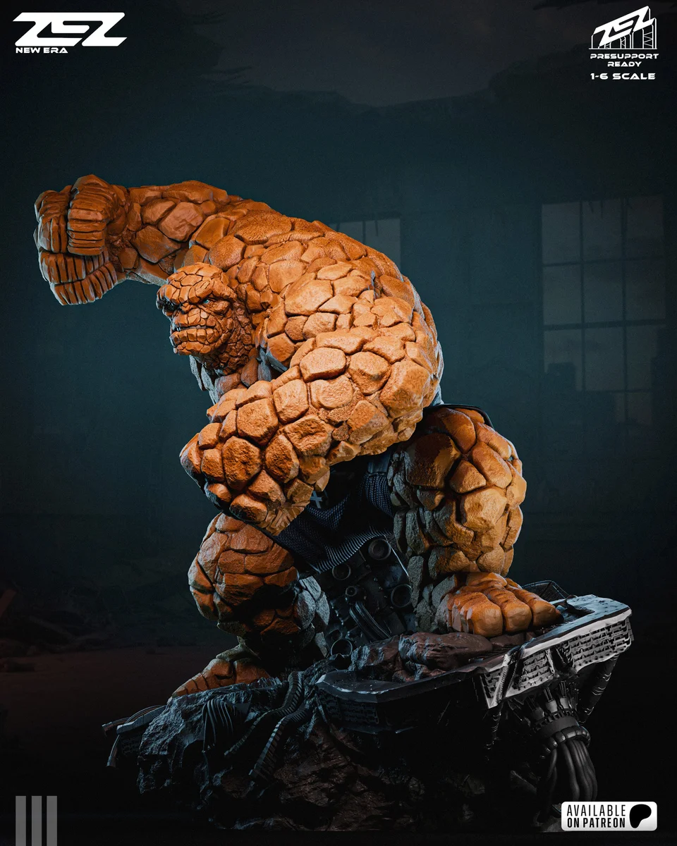 The Thing | Fan Art | 3D Printed Resin Model Garage Kit | *Un-Painted* | ZEZ Studio 3