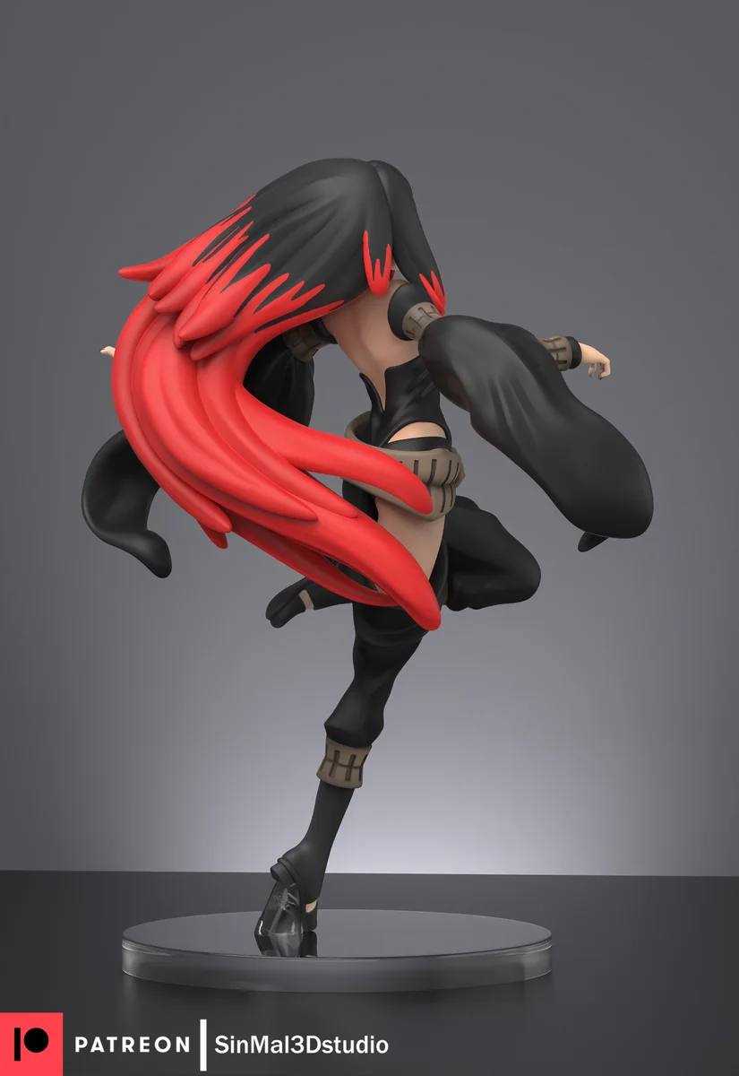 Raven | Fan Art | 3D Printed Resin Model Garage Kit | *Un-Painted* | Sin3Dstudio 6