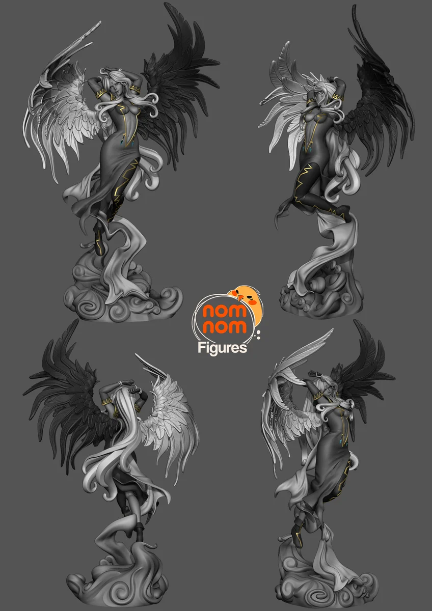 Urd | Fan Art | 3D Printed Resin Model Garage Kit | *Un-Painted* | Nomnom 9