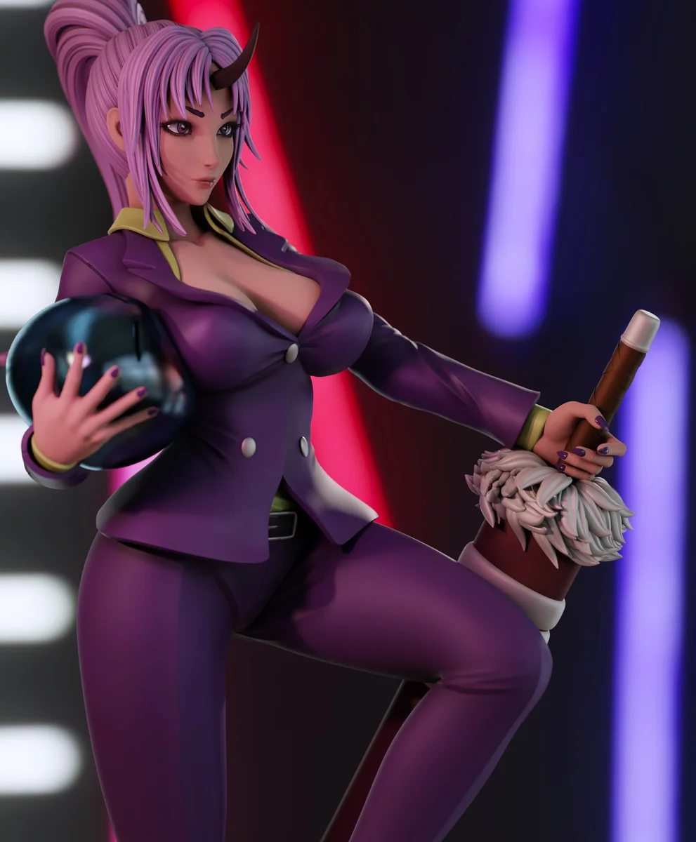 Shion | Fan Art | 3D Printed Resin Model Garage Kit | *Un-Painted* | Momoji 3