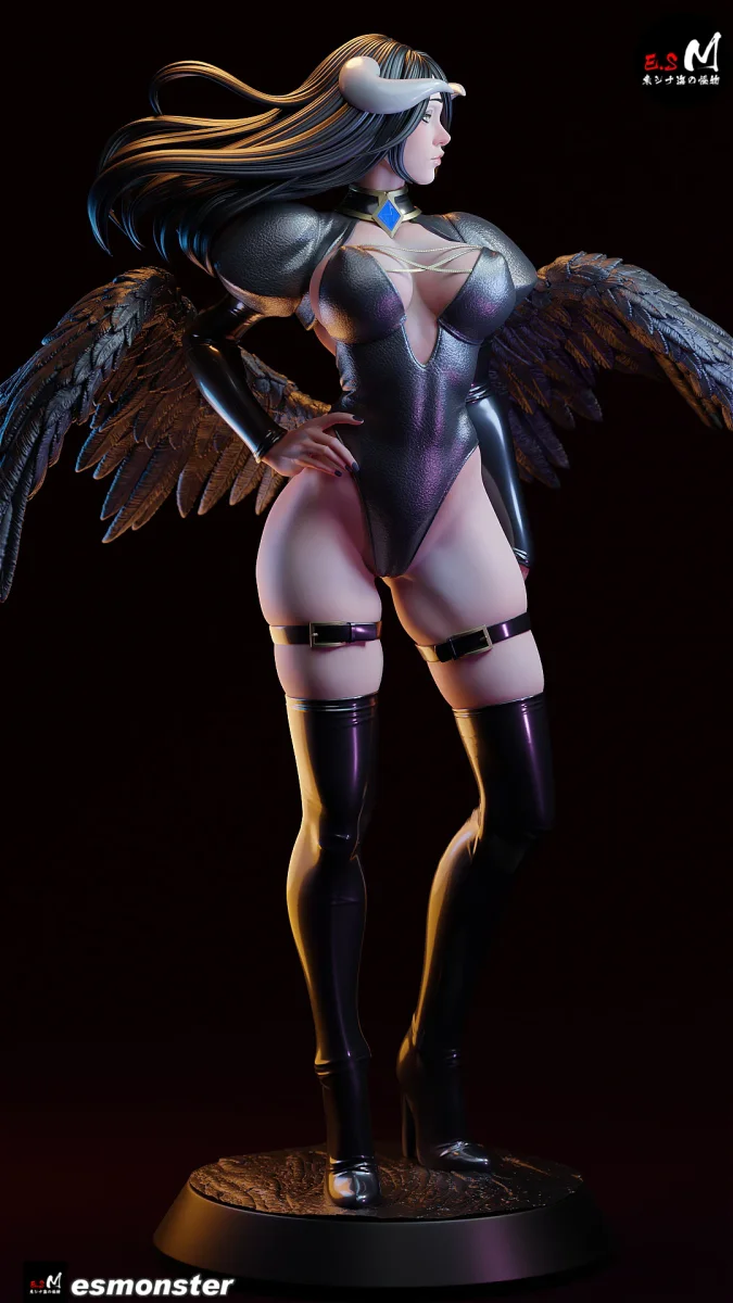 Albedo v2 | Fan Art | 3D Printed Resin Model Garage Kit | *Un-Painted* | ES Monster 8