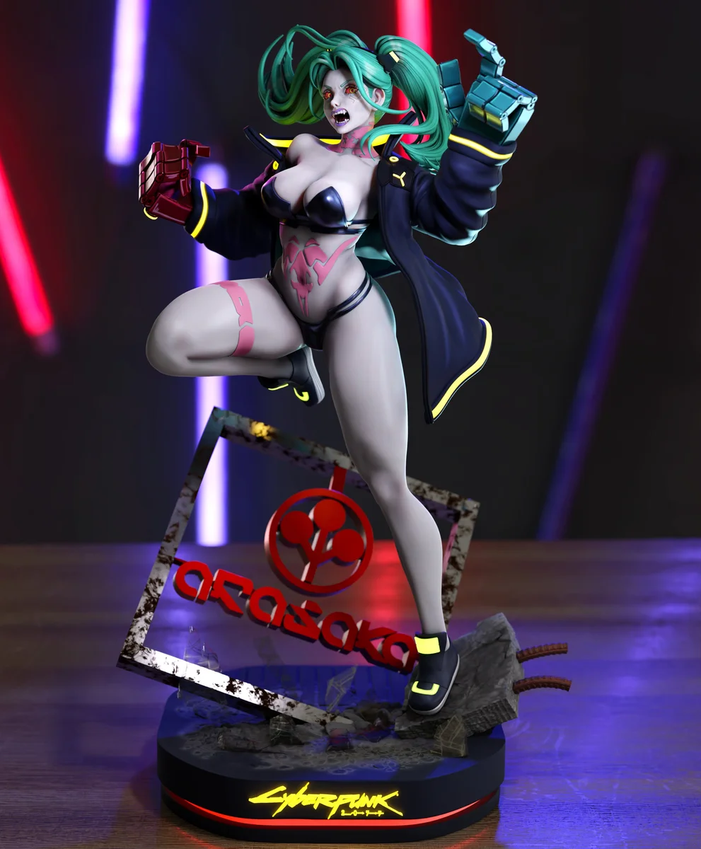 Becky | Fan Art | 3D Printed Resin Model Garage Kit | *Un-Painted* | Momoji 2