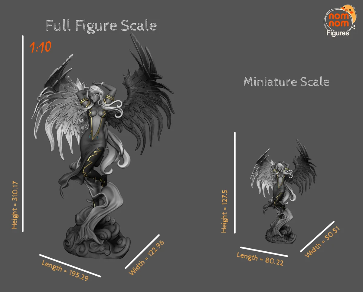 Urd | Fan Art | 3D Printed Resin Model Garage Kit | *Un-Painted* | Nomnom 8