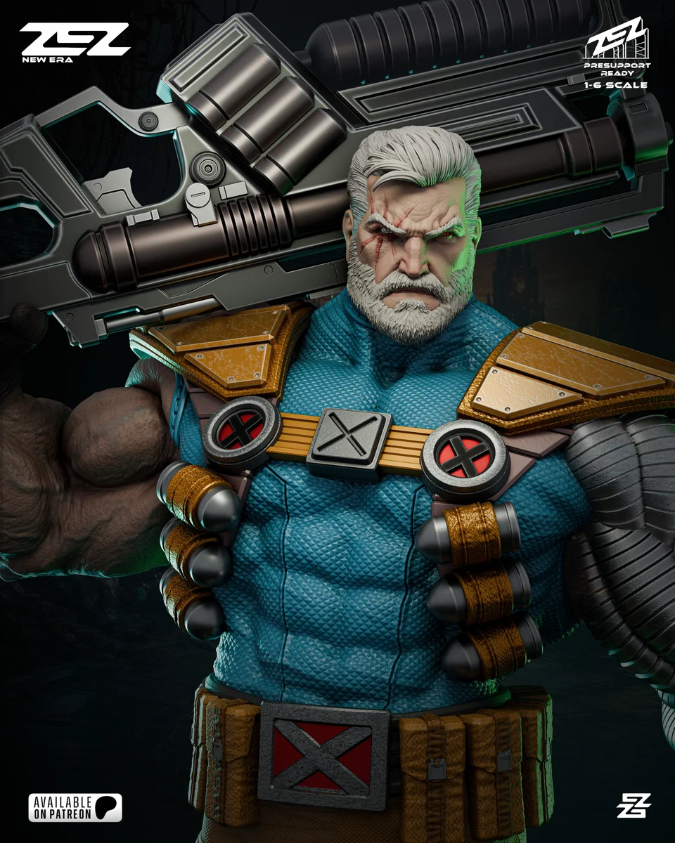 Cable Museum | Fan Art | 3D Printed Resin Model Garage Kit | *Un-Painted* | ZEZ Studio