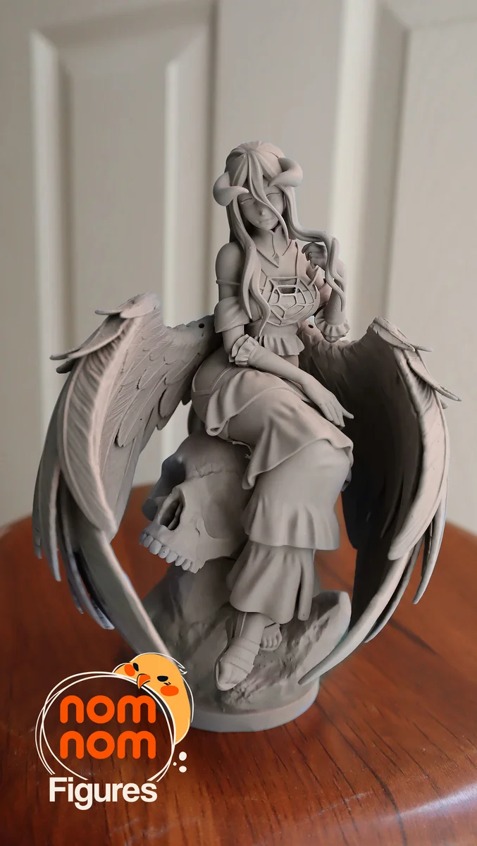 Albedo | Fan Art | 3D Printed Resin Model Garage Kit | *Un-Painted* | Nomnom 7